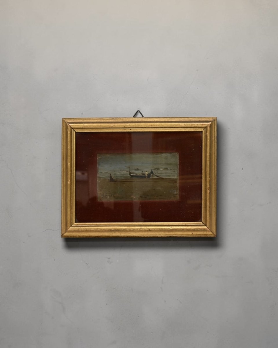 Vincenzo Volpe - Veduta Marina - Italia Inizio XX Secolo  